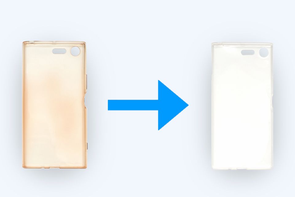 Nettoyer une coque transparente? Voici comment faire