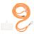 My Style Lanyard Cordon de téléphone universel réglable - Orange