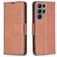 Mobigear Excellent Housse Samsung Galaxy S25 Ultra Etui Porte-Monnaie - Marron