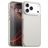 Mobigear Crystal iPhone 18 Pro Plastique rigide Coque arrière - Blanc