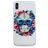 Mobigear Design iPhone XS Max TPU souple Coque arrière - Skull