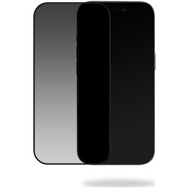 Mobilize iPhone 16 Pro Verre trempé Protection d'écran Confidentialité - Compatible Coque - Noir
