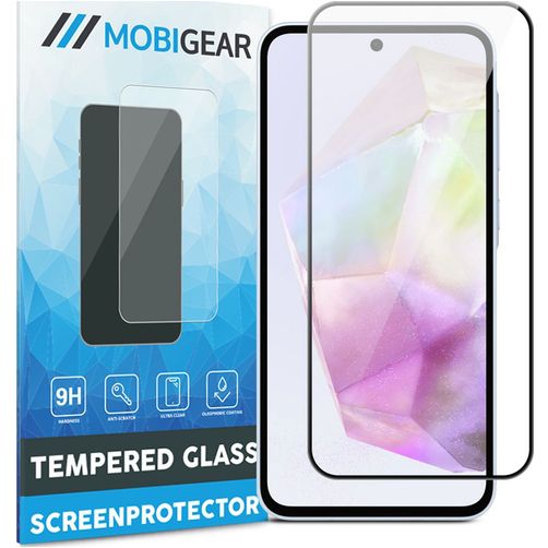 Mobigear Premium Samsung Galaxy A36 Verre trempé Protection d'écran - Compatible coque - Noir