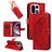 Mobigear Butterfly Housse OnePlus 15 Etui Porte-Monnaie - Rouge