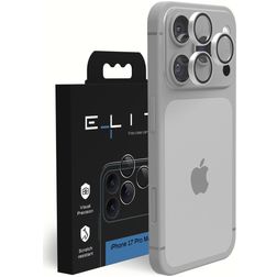 Elite iPhone 17 Pro Max Verre trempé Protection Objectif Caméra - Compatible Coque - Argent