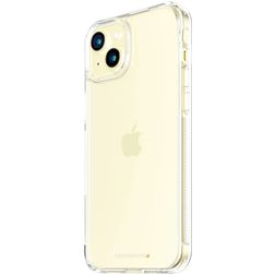 PanzerGlass D30 Coque Transparente iPhone 15 Plus Coque arrière Rigide Anti-Chocs - Transparent