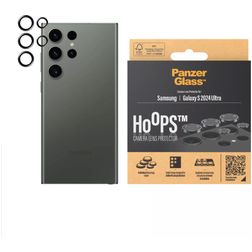 PanzerGlass Hoops Samsung Galaxy S24 Ultra Verre trempé Protection Objectif Caméra - Compatible Coque
