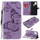 Mobigear Butterfly Samsung Galaxy A21s Étui Portefeuille - Violet