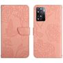 Mobigear Butterfly Housse Realme Narzo 50 5G Etui Porte-Monnaie - Rose