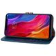 Mobigear Wallet Housse Xiaomi Mi 8 Etui Porte-Monnaie - Bleu