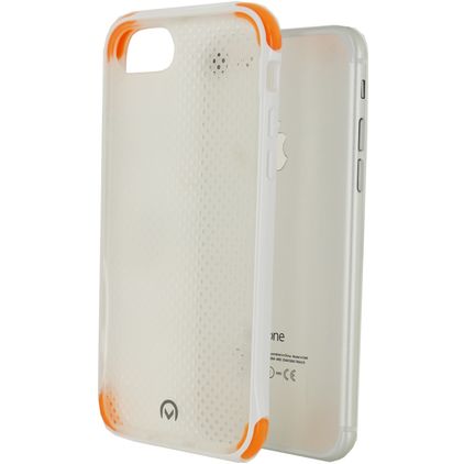 Mobilize Shockproof Coque iPhone SE (2020) Coque arrière en TPU Souple - Blanc