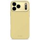 Decoded Coque iPhone 17 Pro Max Coque arrière en Silicone - Yuma Yellow