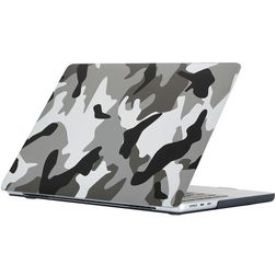 Mobigear Design MacBook Air 15 Pouces (2023-2026) Coque - Urban Camauflage - Model A2941 / A3114 / A3241 / A3448