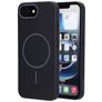 Mobiparts Slim Line Coque iPhone 16e MagSafe Coque arrière Rigide - Onyx Black