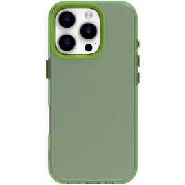 Mobigear Crystal Coque iPhone 16 Pro Max Coque arrière Rigide - Vert
