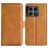 Mobigear Slim Magnet Housse OnePlus 10 Pro Etui Porte-Monnaie - Cognac