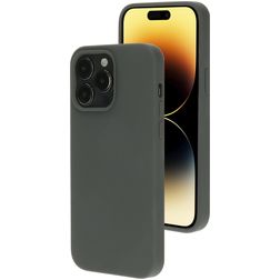 Mobiparts Coque iPhone 14 Pro Coque arrière en Silicone - Urban Grey
