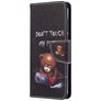Mobigear Design Housse Huawei P40 Etui Porte-Monnaie - Do Not Touch