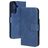 Mobiparts Classic Wallet Housse Samsung Galaxy A36 MagSafe Etui - Steel Blue