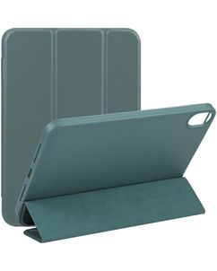 Mobigear Tri-Fold Gel iPad Mini 7 (2024) TPU / Similicuir Étui - Vert