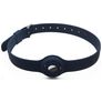Mobigear Coque Apple AirTag Collier en Silicone Souple - 23.5 - 47.5 cm - Bleu
