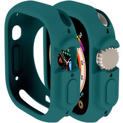 Mobigear Colors Coque Apple Watch Ultra - 49 mm Coque Rigide - Vert