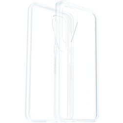 Otterbox React Coque Transparente Samsung Galaxy S25 Coque arrière Rigide Anti-Chocs - Transparent
