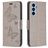 Mobigear Butterfly Samsung Galaxy A54 Étui Portefeuille - Gris