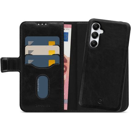 Mobilize Magnet Gelly Housse Samsung Galaxy A05s Etui avec Coque Détachable Porte-Monnaie - Noir