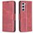 Mobigear Excellent Housse Samsung Galaxy S24 Etui Porte-Monnaie - Rouge