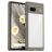 Mobigear Crystal Google Pixel 7a Plastique rigide Coque arrière - Transparent / Gris
