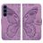 Mobigear Butterfly Housse Samsung Galaxy S26 FE Etui Porte-Monnaie - Violet