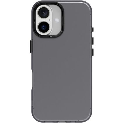 Mobigear Crystal Coque iPhone 16 Plus Coque arrière Rigide - Noir