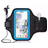Mobigear Go Active Brassard Téléphone Samsung Galaxy Z Flip Brassard Coque de Sport en Neoprène - Bleu
