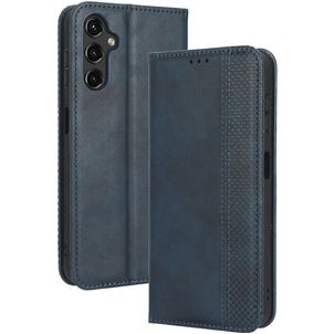 Mobigear Sensation Housse Samsung Galaxy A14 Etui Porte-Monnaie - Bleu