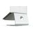 rain design mStand 360 Support pour ordinateur portable - Argent Universel