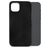 Mobilize Premium Coque iPhone 15 Plus MagSafe Coque arrière en Cuir Véritable - Noir