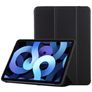 Mobigear Tri-Fold Gel Coque iPad Air 5 (2022) Etui en TPU,Similicuir - Noir