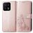 Mobigear Clover Xiaomi 13 Étui Portefeuille - Rose doré