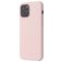 Mobigear Rubber Touch Coque iPhone 12 Pro Coque arrière en Silicone - Sand Pink