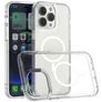 Mobigear Crystal Coque Transparente iPhone 14 Pro Max MagSafe Coque arrière Rigide - Transparent