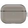 Valenta Snap Coque Apple AirPods Pro 1 Coque en Cuir Véritable - Gris