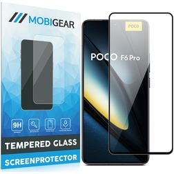 Mobigear Premium POCO F6 Pro Verre trempé Protection d'écran - Compatible coque