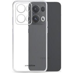 Mobilize Gelly Case Coque Transparente OPPO Reno 13 Pro Coque arrière en TPU Souple - Transparent