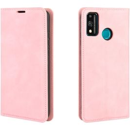Mobigear Retro Slim Housse HONOR 9X Lite Etui Porte-Monnaie - Rose