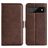 Mobigear Slim Magnet Housse Google Pixel 6a Etui Porte-Monnaie - Marron Mobigear Slim Magnet Housse Google Pixel 6a Etui Porte-Monnaie - Marron