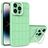 Mobigear Cube Coque iPhone 14 Pro Coque arrière Rigide avec Support Amovible - Vert