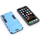 Mobigear Armor Stand Coque iPhone XS Max Coque arrière Rigide Anti-Chocs avec Support Amovible - Bleu