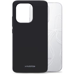 Mobilize Rubber Gelly Housse OPPO Reno 16 Pro Etui Porte-Monnaie - Noir