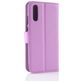 Mobigear Classic Housse Huawei P20 Etui Porte-Monnaie - Violet